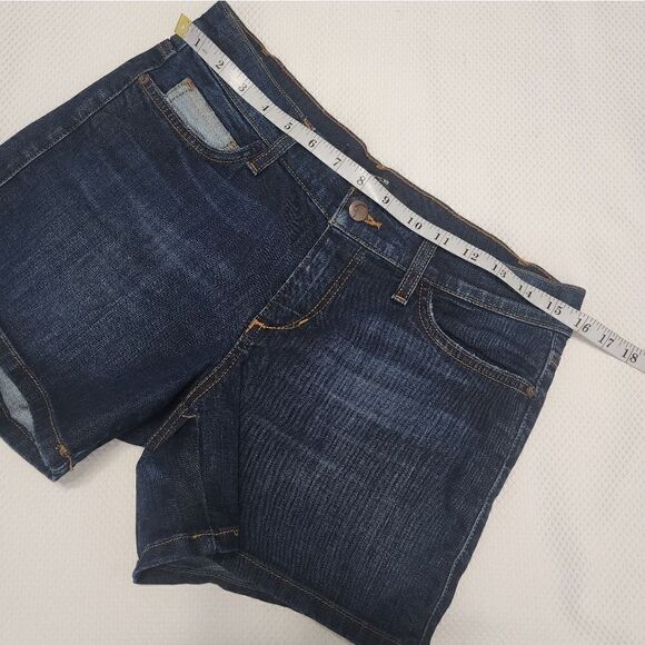 Joe's Jeans Rendall Wash Mid-rise Denim Shorts - Picture 4 of 8